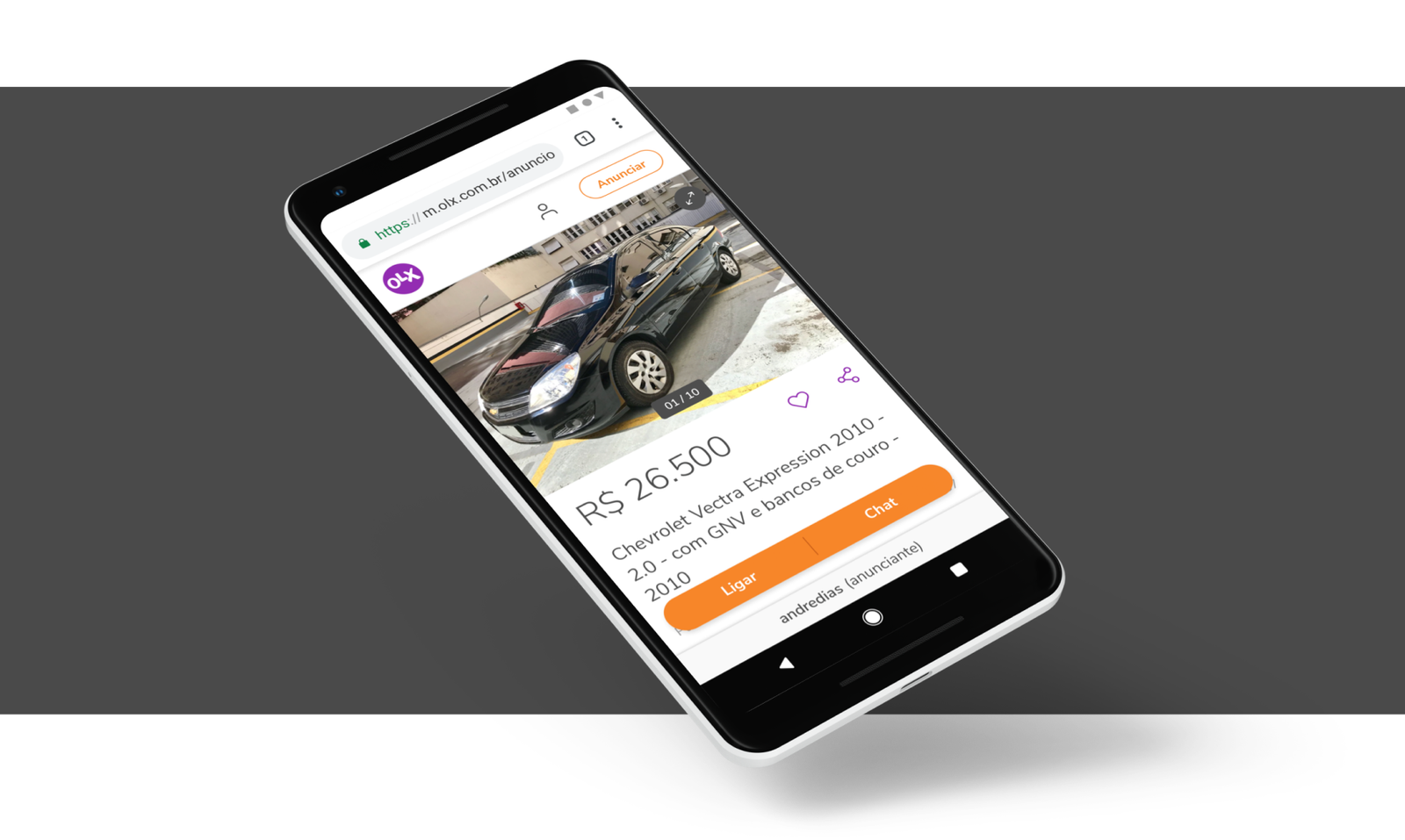 OLX Brazil — redesigned product page