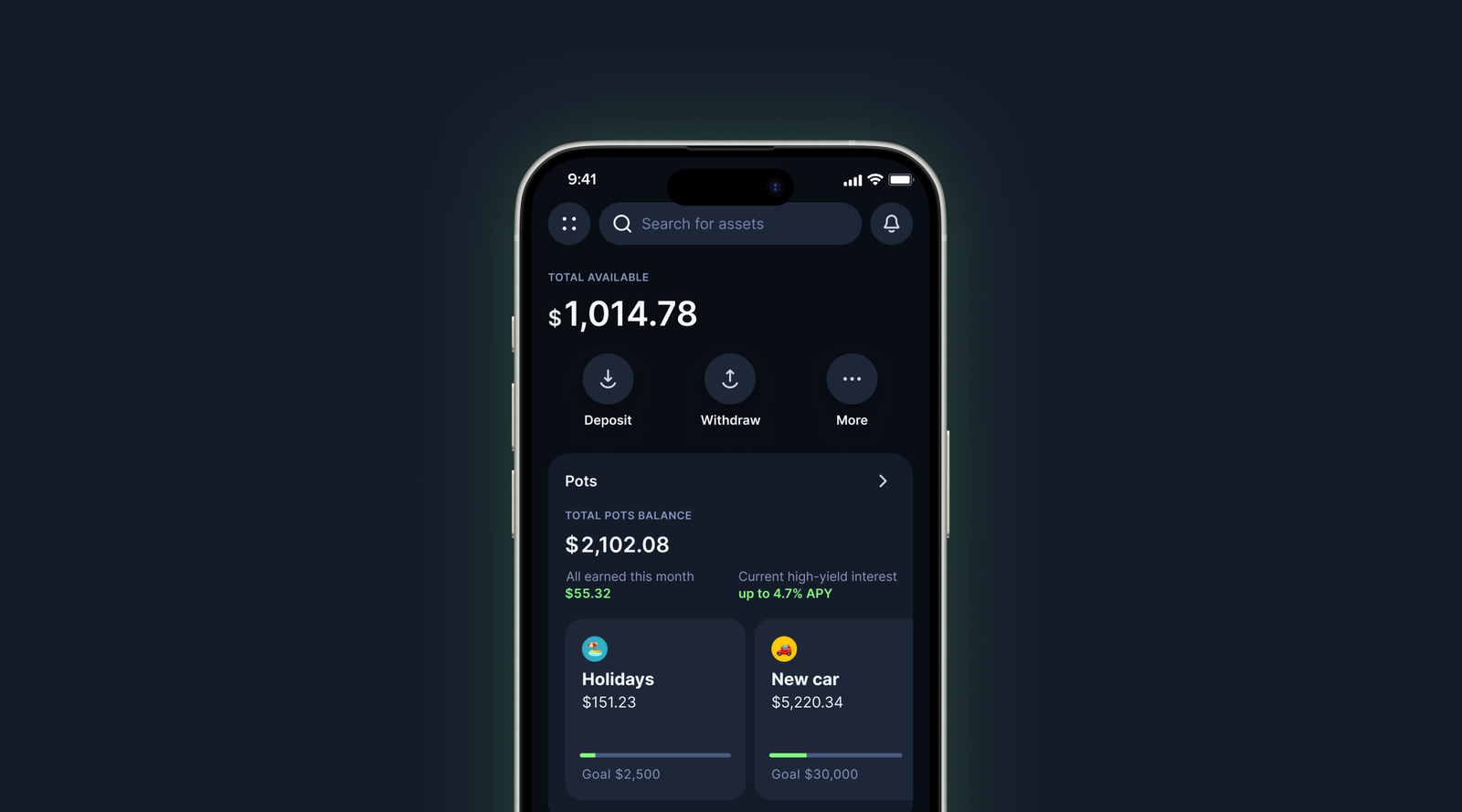 USD Interest Account